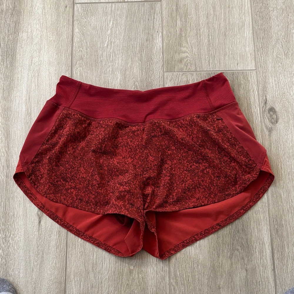Outdoor voices Rusted Pebble Hudson Running Shorts With Pockets Size Medium - Picture 3 of 11